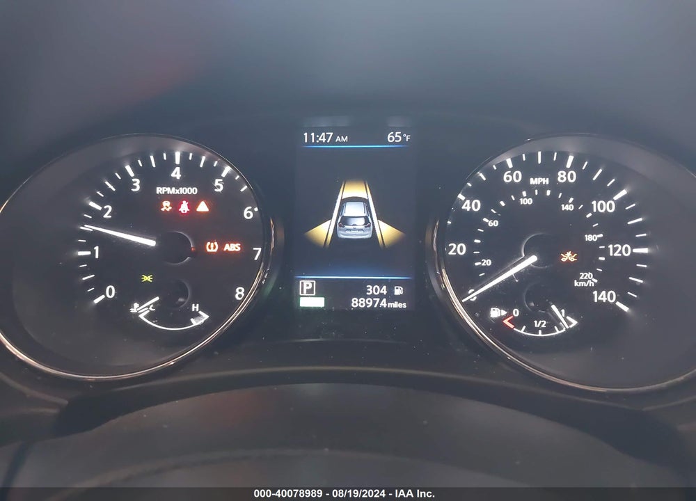 2020 NISSAN ROGUE S INTELLIGENT AWD VIN: JN8AT2MV2LW135466