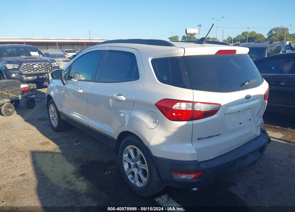 2018 FORD ECOSPORT SE VIN: MAJ6P1ULXJC162806
