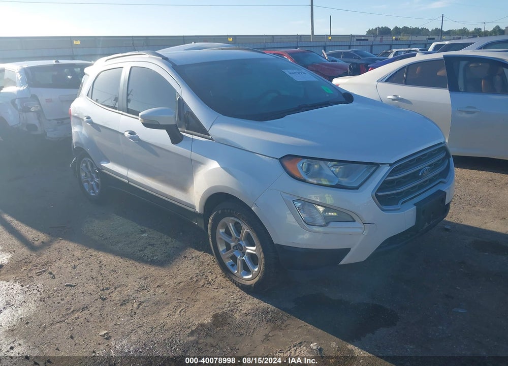2018 FORD ECOSPORT SE VIN: MAJ6P1ULXJC162806