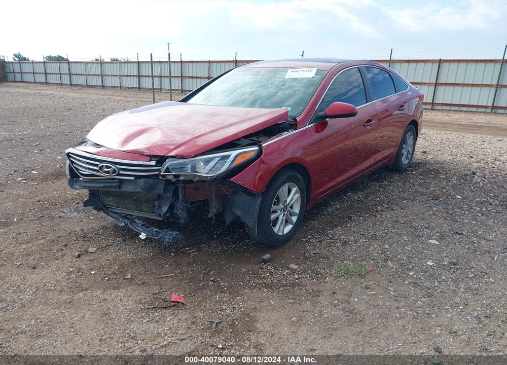 2015 HYUNDAI SONATA SE VIN: 5NPE24AF1FH059340
