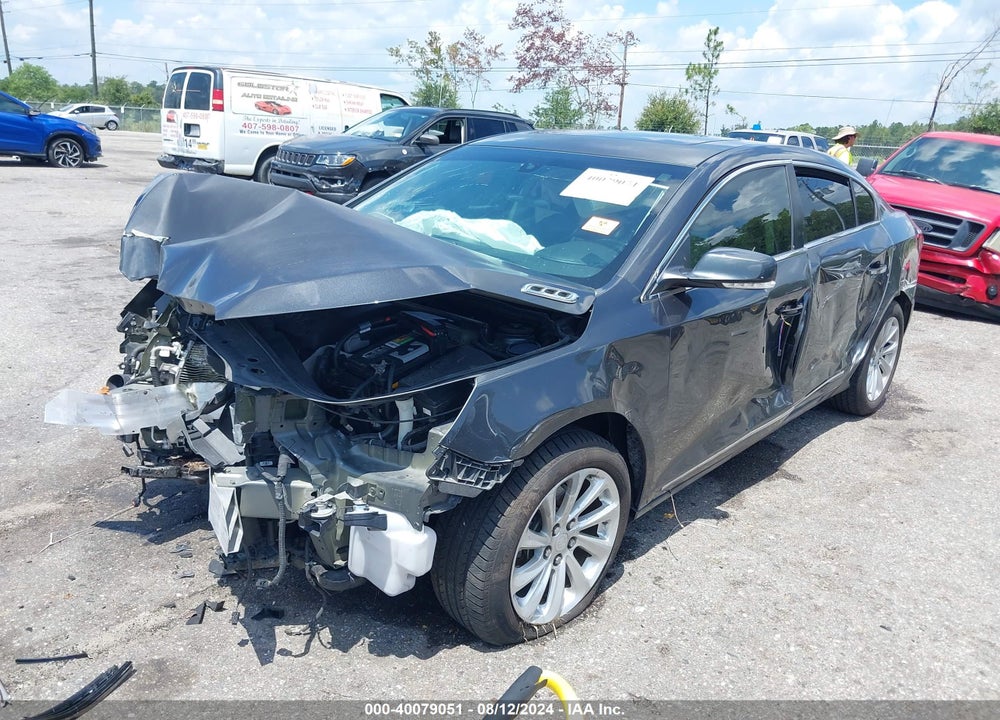 2016 BUICK LACROSSE LEATHER VIN: 1G4GB5G34GF166241