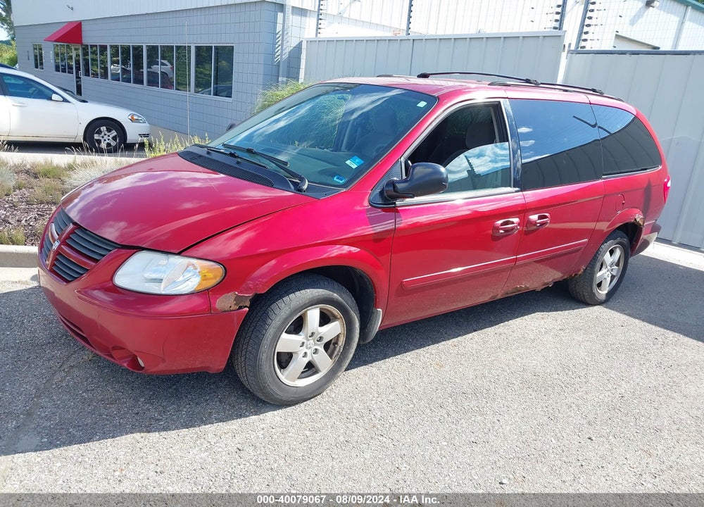 2007 DODGE GRAND CARAVAN SXT VIN: 2D4GP44L37R204235