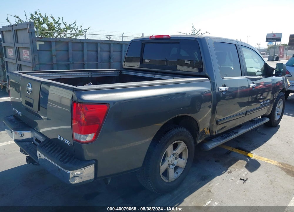 2006 NISSAN TITAN SE VIN: 1N6AA07AX6N519291