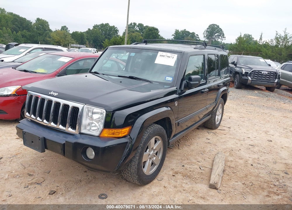 2007 JEEP COMMANDER SPORT VIN: 1J8HG48P07C527917