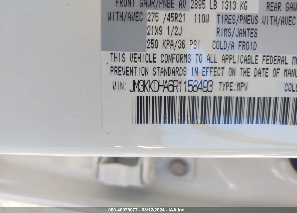 2024 MAZDA CX-90 PHEV PREMIUM VIN: JM3KKDHA6R1158493