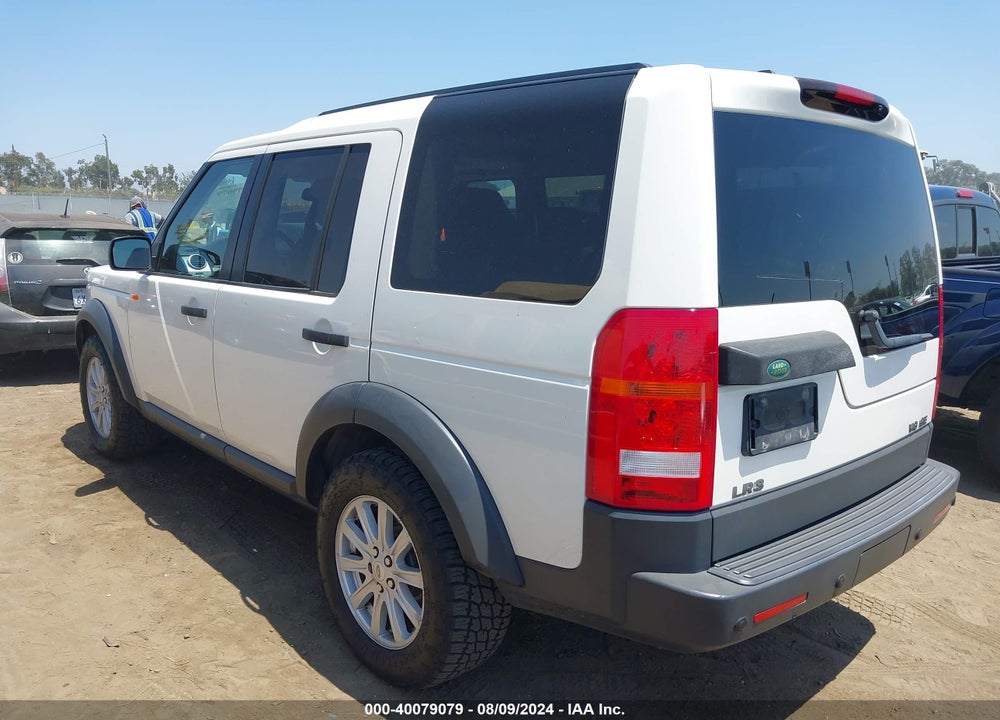 2008 LAND ROVER LR3 V8 SE VIN: SALAE25488A493020