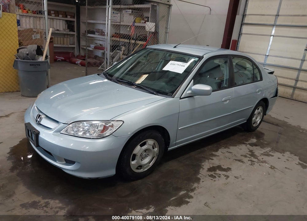 2005 HONDA CIVIC HYBRID VIN: JHMES96615S013933
