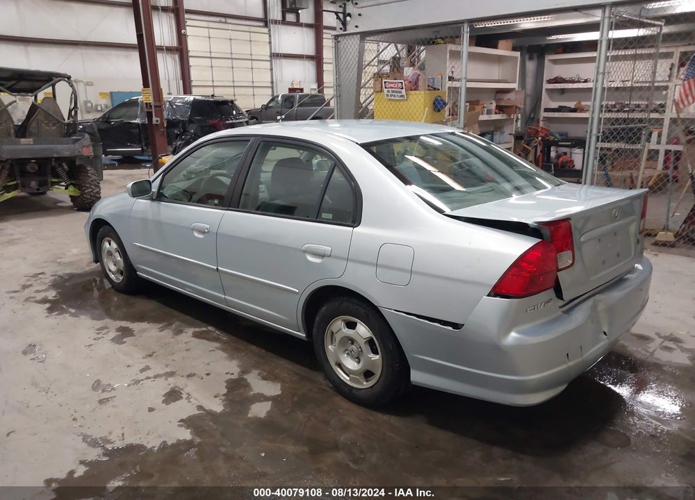 2005 HONDA CIVIC HYBRID VIN: JHMES96615S013933