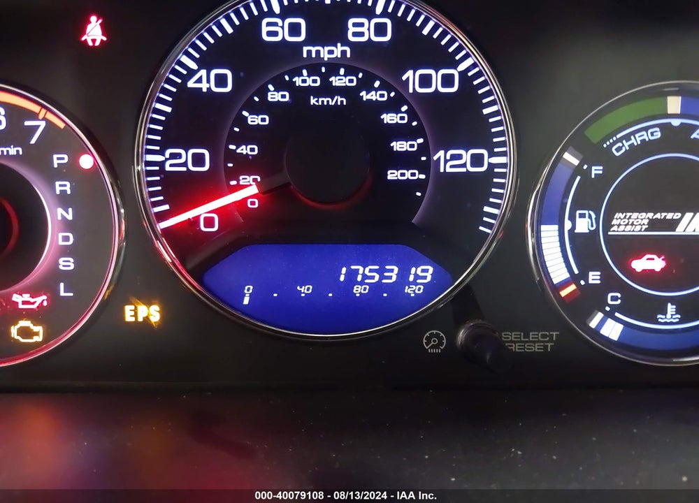 2005 HONDA CIVIC HYBRID VIN: JHMES96615S013933