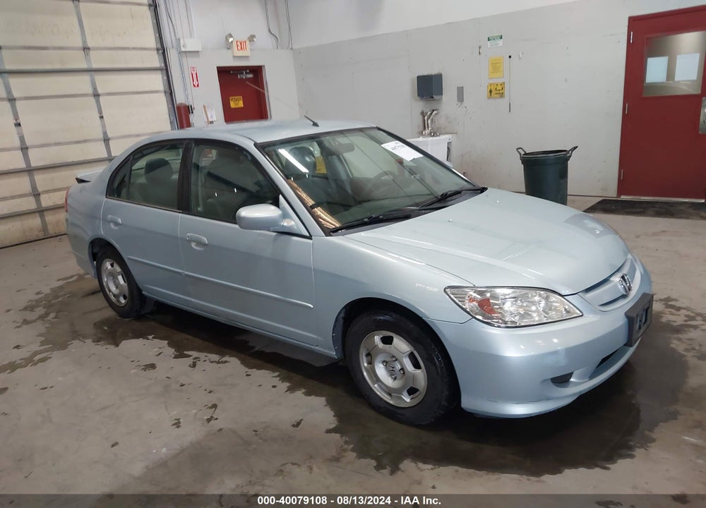 2005 HONDA CIVIC HYBRID VIN: JHMES96615S013933