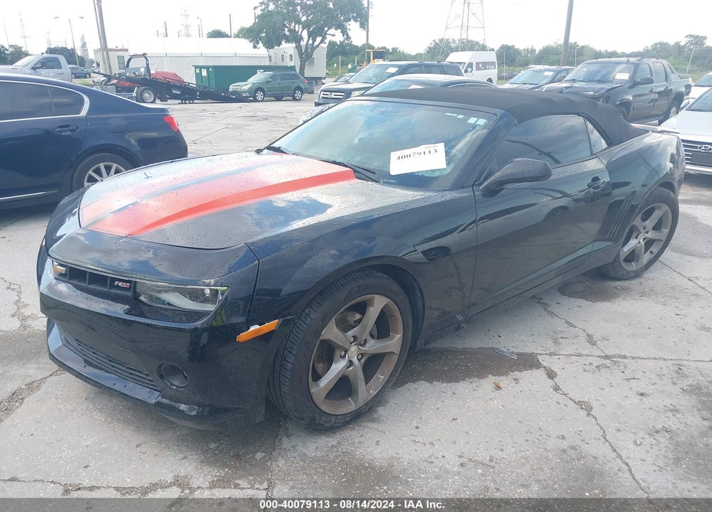 2014 CHEVROLET CAMARO 2LT VIN: 2G1FC3D33E9180653