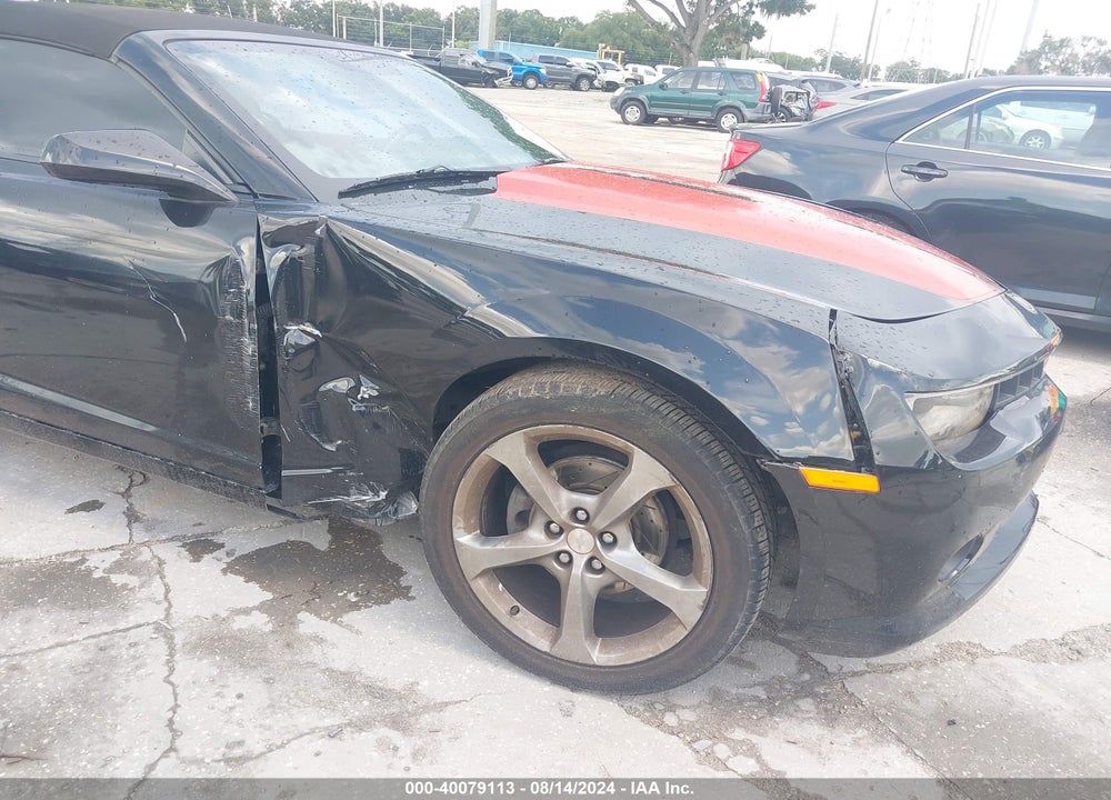 2014 CHEVROLET CAMARO 2LT VIN: 2G1FC3D33E9180653