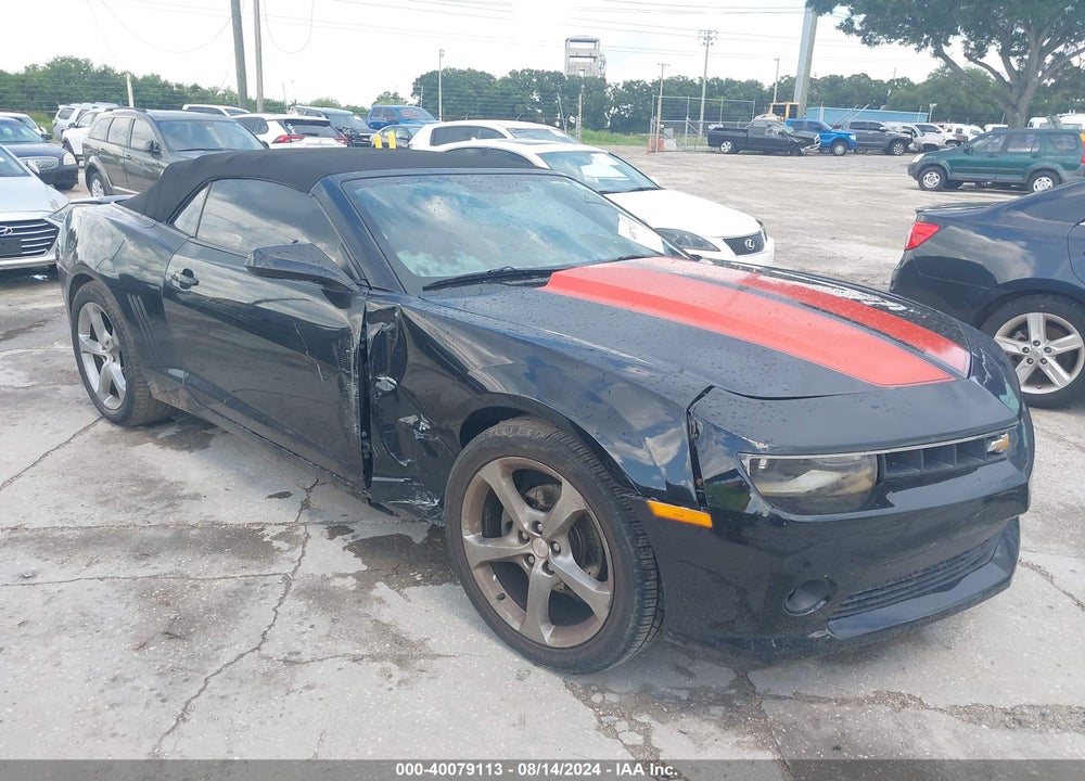 2014 CHEVROLET CAMARO 2LT VIN: 2G1FC3D33E9180653