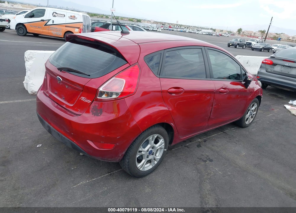2014 FORD FIESTA SE VIN: 3FADP4EJXEM163495