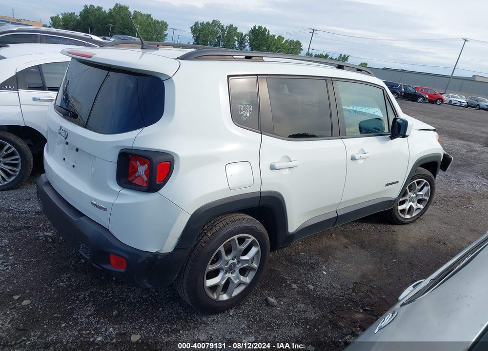2016 JEEP RENEGADE VIN: ZACCJABT4GPD92444