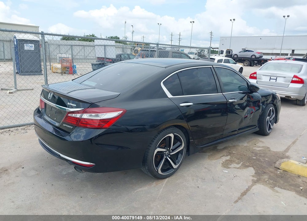 2017 HONDA ACCORD SPORT VIN: 1HGCR2F59HA085736