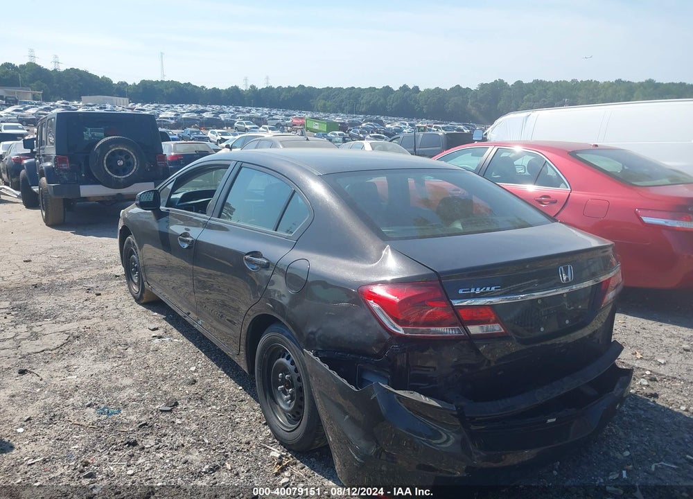 2013 HONDA CIVIC VIN: 19XFB2F50DE261421