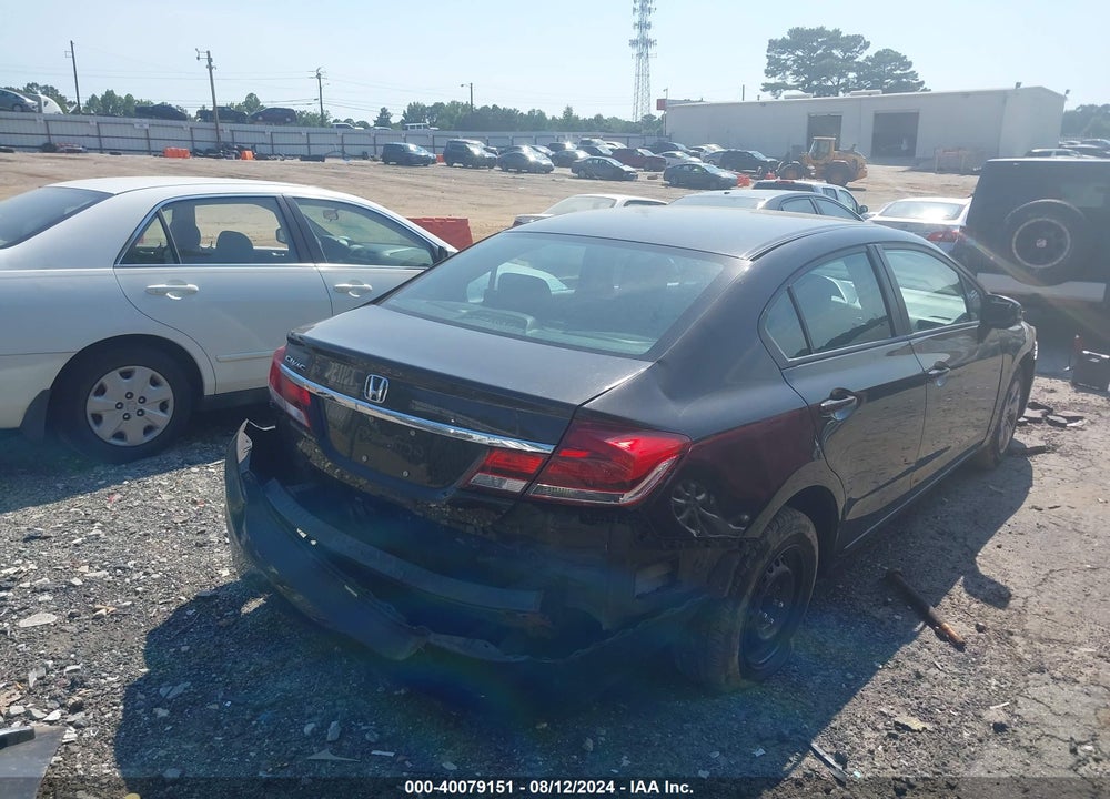 2013 HONDA CIVIC VIN: 19XFB2F50DE261421