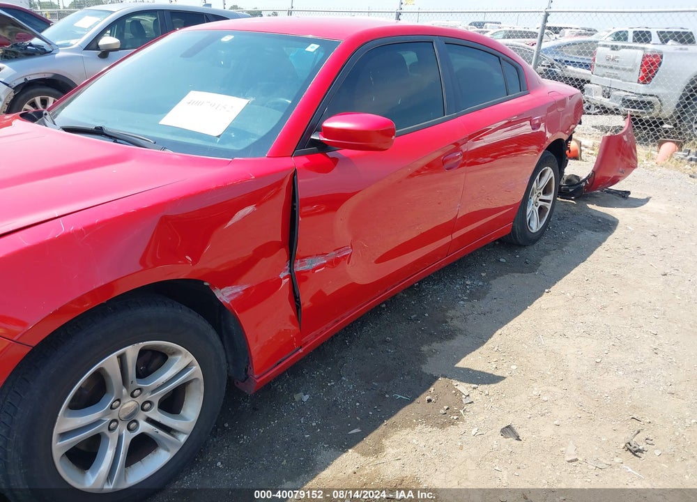 2015 DODGE CHARGER SE VIN: 2C3CDXBGXFH716286