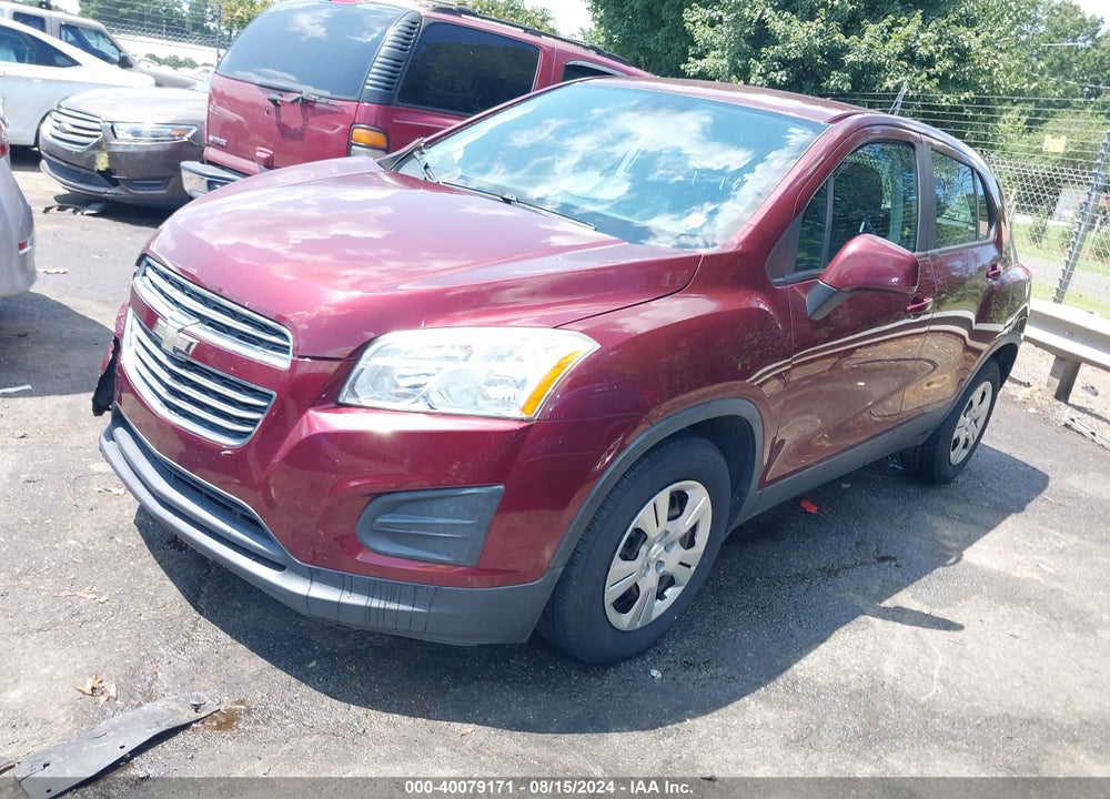 2016 CHEVROLET TRAX 1LS VIN: 3GNCJKSB3GL272194