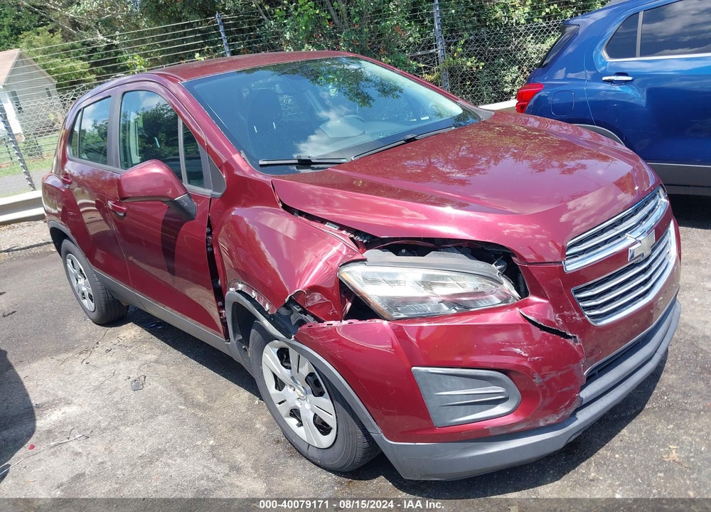 2016 CHEVROLET TRAX 1LS VIN: 3GNCJKSB3GL272194