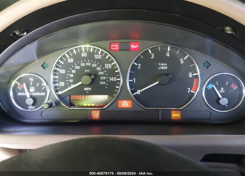 2002 BMW Z3 2.5I VIN: 4USCN334X2LM05082