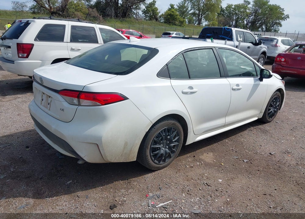 2020 TOYOTA COROLLA LE VIN: JTDEPRAE8LJ096295