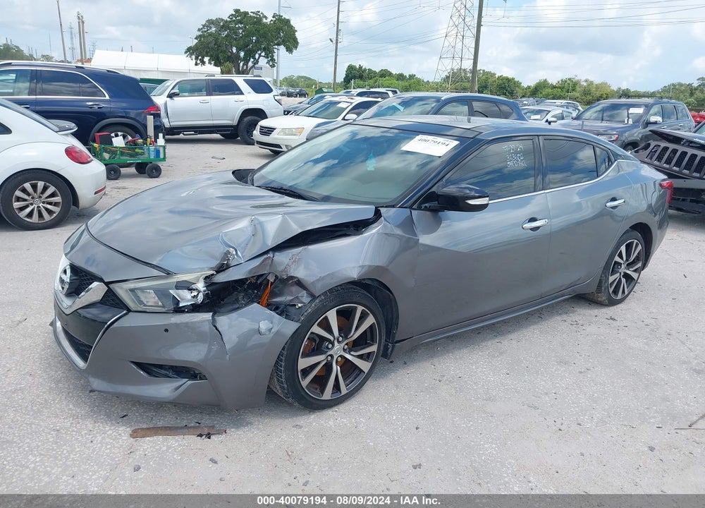 2016 NISSAN MAXIMA 3.5 SL VIN: 1N4AA6APXGC402462