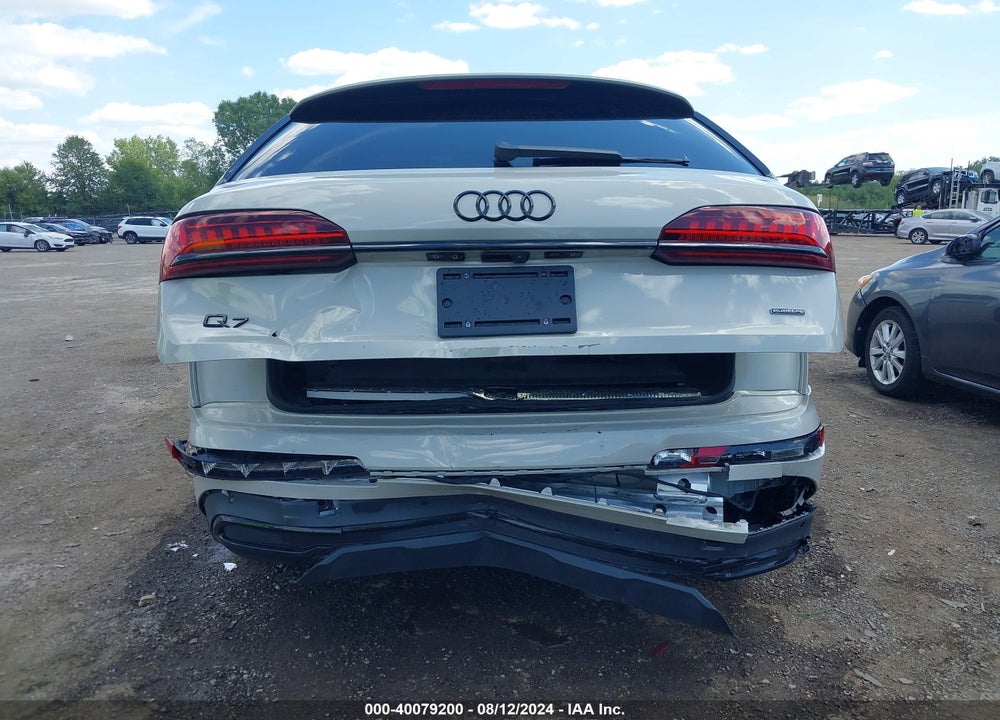 2022 AUDI Q7 PRESTIGE 55 TFSI QUATTRO TIPTRONIC VIN: WA1VXBF76ND006459