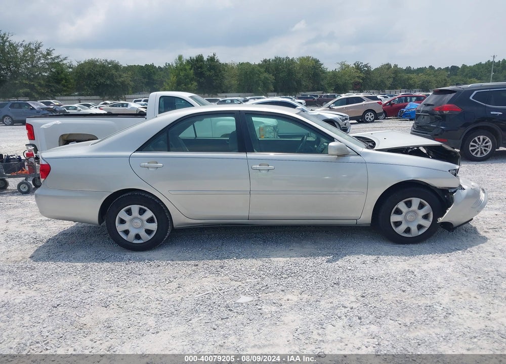 2005 TOYOTA CAMRY LE VIN: 4T1BE30K45U078497