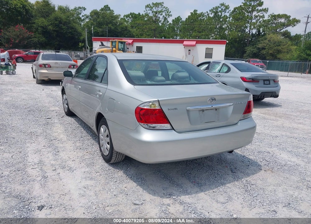2005 TOYOTA CAMRY LE VIN: 4T1BE30K45U078497