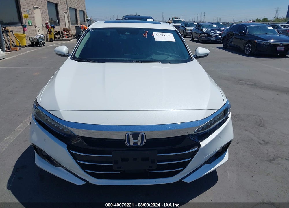 2021 HONDA ACCORD HYBRID EX-L VIN: 1HGCV3F58MA004169