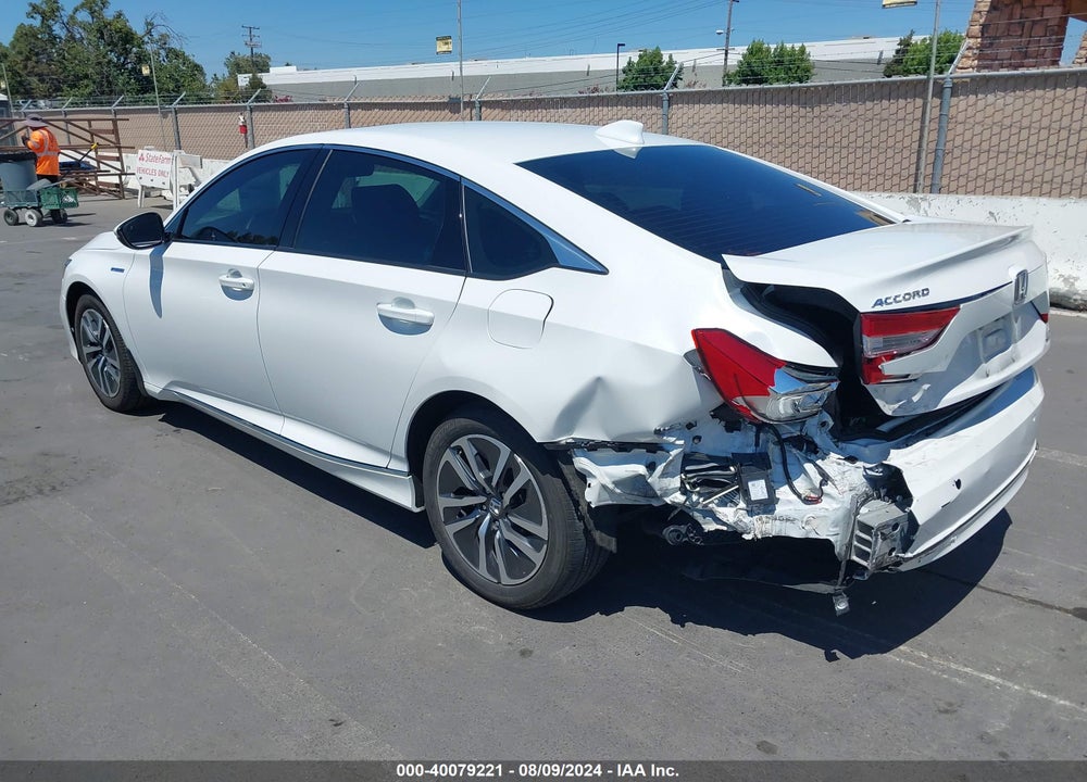 2021 HONDA ACCORD HYBRID EX-L VIN: 1HGCV3F58MA004169