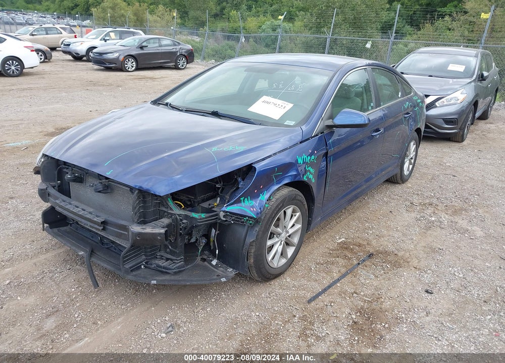 2019 HYUNDAI SONATA SE VIN: 5NPE24AF9KH772562