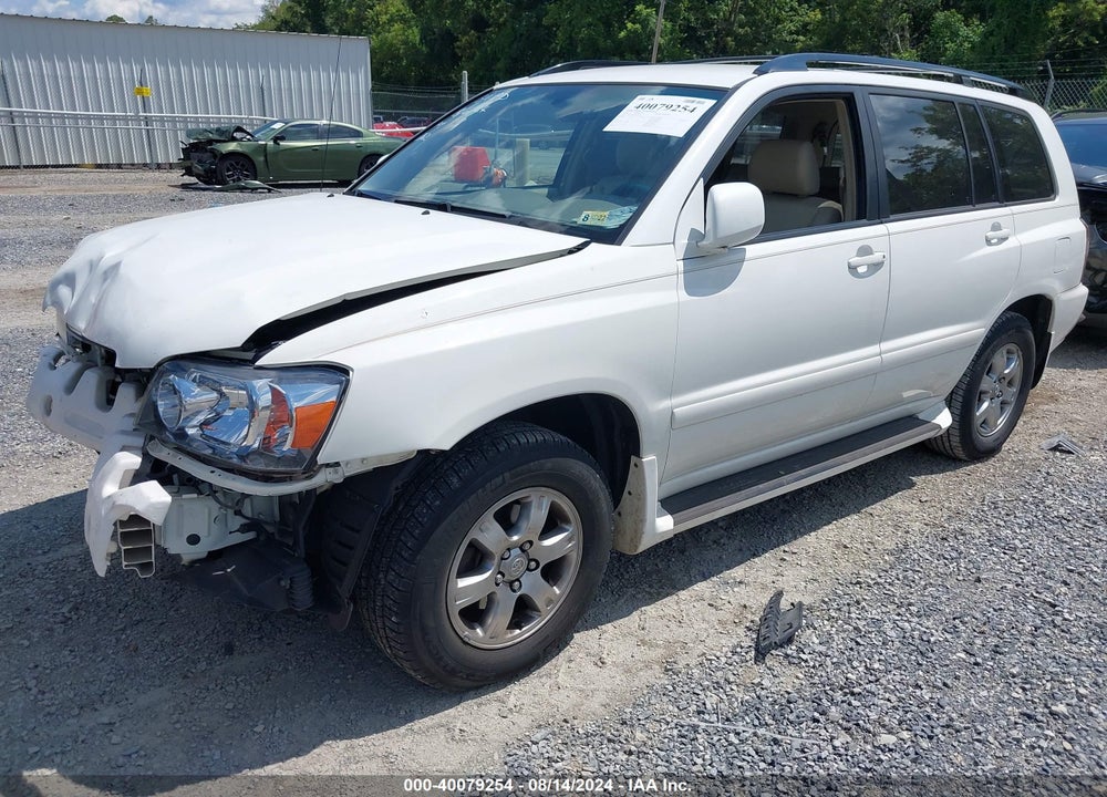 2005 TOYOTA HIGHLANDER V6 VIN: JTEEP21A750130865