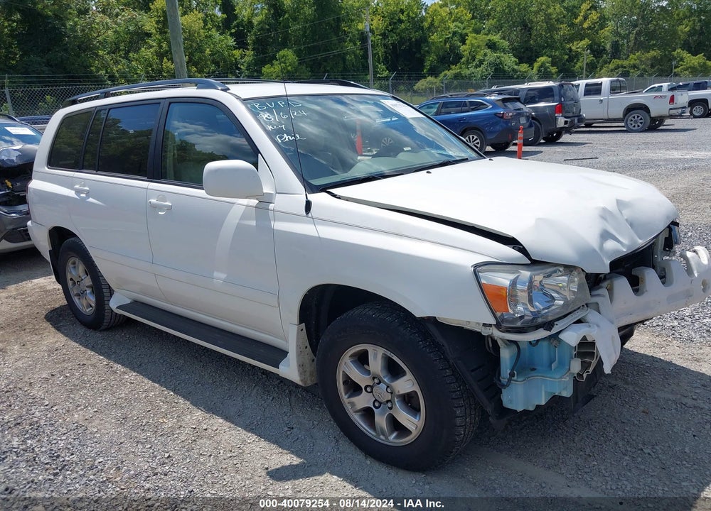 2005 TOYOTA HIGHLANDER V6 VIN: JTEEP21A750130865