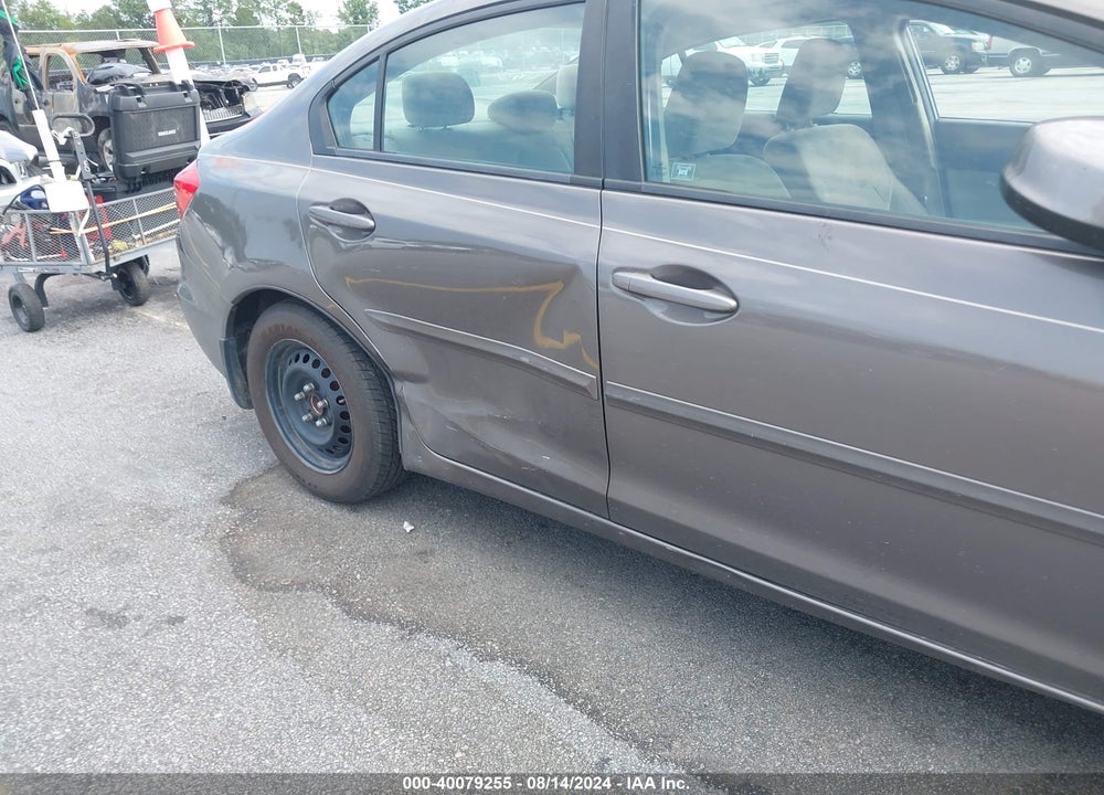 2012 HONDA CIVIC VIN: 19XFB2F55CE316511