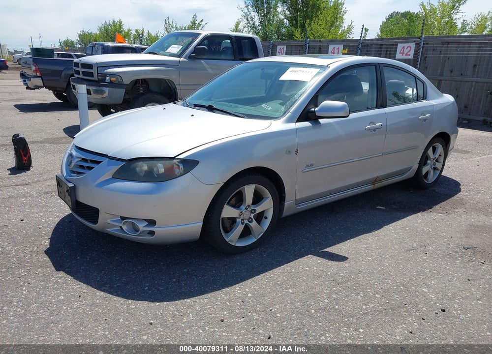 2004 MAZDA 3 S VIN: JM1BK323441213237