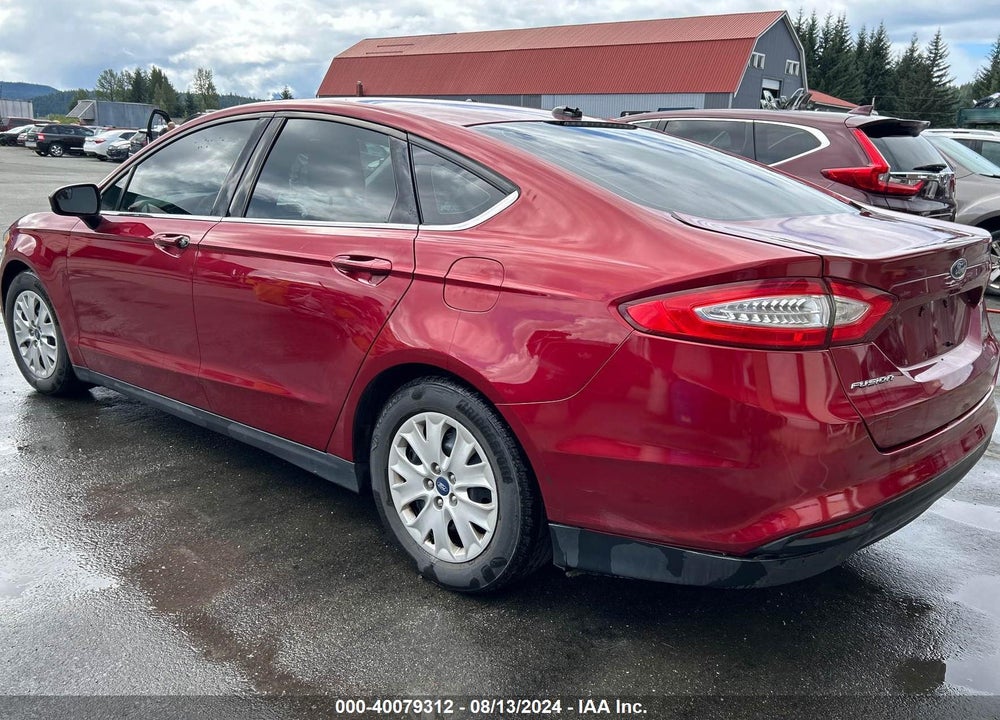 2013 FORD FUSION S VIN: 3FA6P0G7XDR386947
