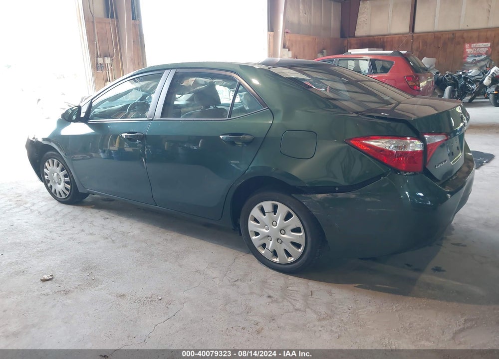 2014 TOYOTA COROLLA LE VIN: 2T1BURHE3EC028647