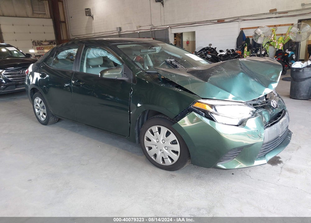 2014 TOYOTA COROLLA LE VIN: 2T1BURHE3EC028647