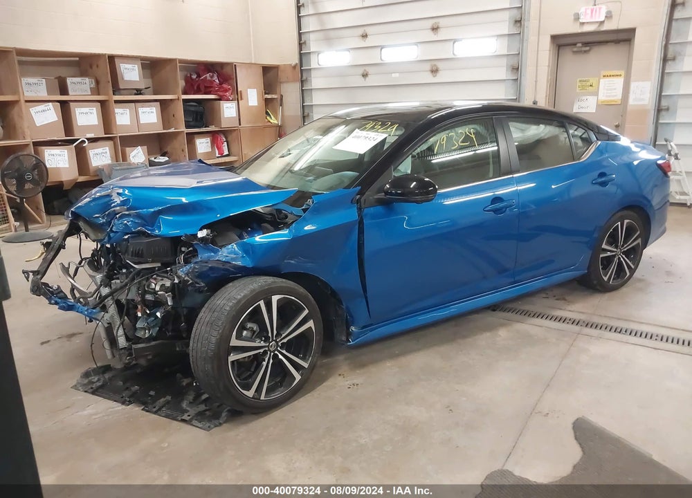 2022 NISSAN SENTRA VIN: 3N1AB8DV8NY302039