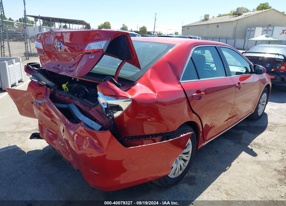2014 TOYOTA CAMRY LE VIN: 4T4BF1FK9ER368331