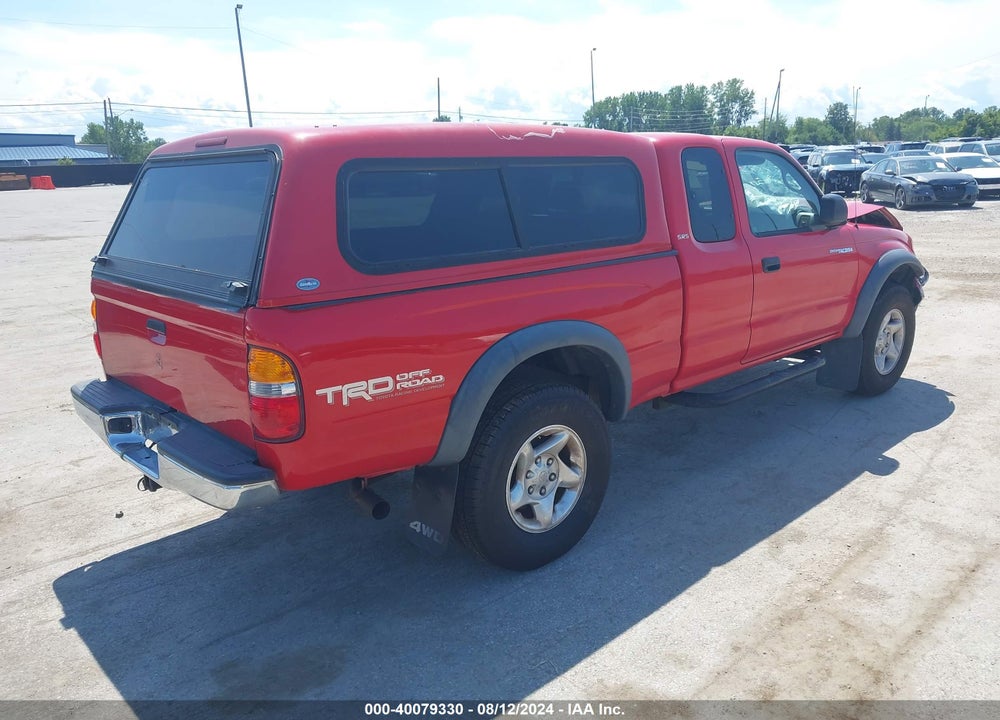 2003 TOYOTA TACOMA BASE V6 VIN: 5TEWN72N33Z256974