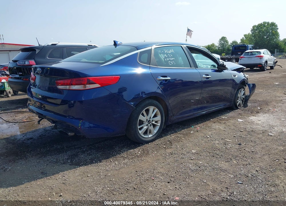 2016 KIA OPTIMA LX VIN: 5XXGT4L31GG016073