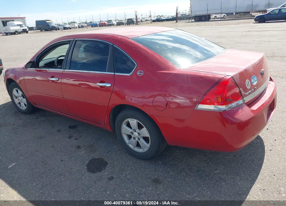 2008 CHEVROLET IMPALA LT VIN: 2G1WT58N889155162