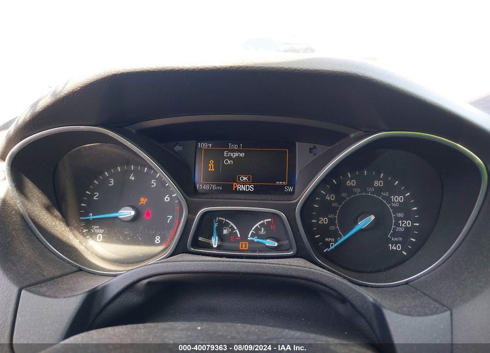 2017 FORD FOCUS SEL VIN: 1FADP3M24HL236127