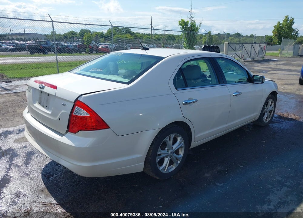 2012 FORD FUSION SE VIN: 3FAHP0HA3CR341821