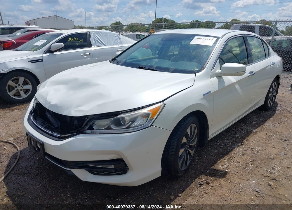 2017 HONDA ACCORD HYBRID VIN: JHMCR6F35HC023595