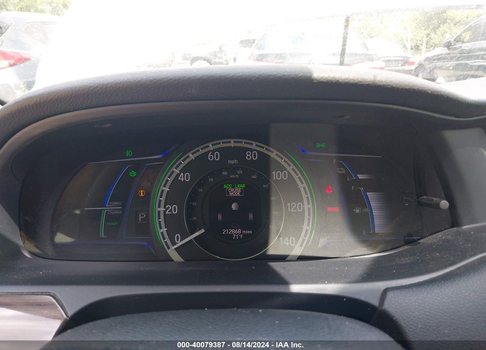 2017 HONDA ACCORD HYBRID VIN: JHMCR6F35HC023595